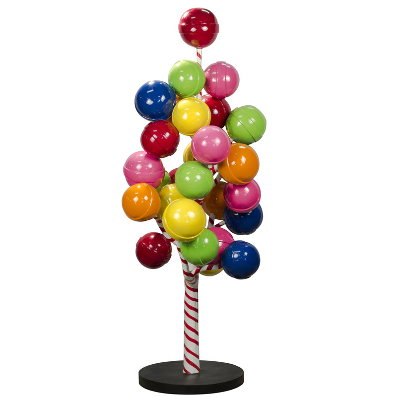 Queens of Christmas 7.5' Candy Gumball Tree Wayfair